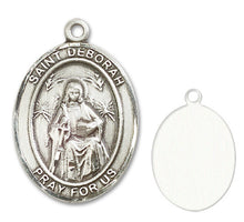 Load image into Gallery viewer, St. Deborah Custom Medal - Sterling Silver
