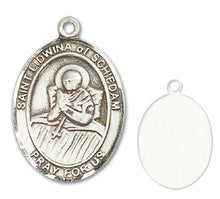 Load image into Gallery viewer, St. Lidwina of Schiedam Custom Medal - Sterling Silver
