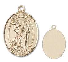 Load image into Gallery viewer, St. Roch Custom Medal - Yellow Gold
