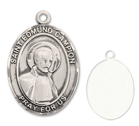 St. Edmund Campion Custom Medal - Sterling Silver