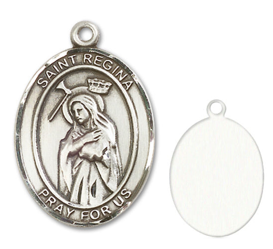 St. Regina Custom Medal - Sterling Silver