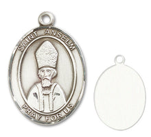 Load image into Gallery viewer, St. Anselm of Canterbury Custom Medal - Sterling Silver
