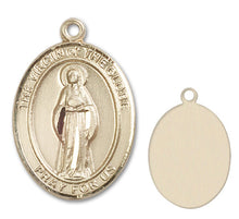 Load image into Gallery viewer, Virgin of the Globe Custom Medal - Yellow Gold
