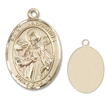 Load image into Gallery viewer, St. Januarius Custom Medal - Yellow Gold
