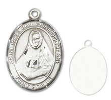 Load image into Gallery viewer, St. Rose Philippine Duchesne Custom Medal - Sterling Silver
