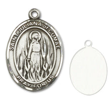 Load image into Gallery viewer, St. Juliana of Cumae Custom Medal - Sterling Silver
