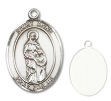 Load image into Gallery viewer, St. Ann Custom Medal - Sterling Silver
