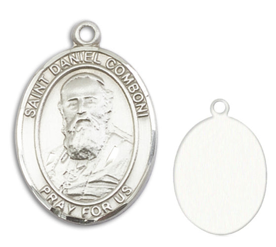 St. Daniel Comboni Custom Medal - Sterling Silver