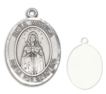 Load image into Gallery viewer, Our Lady of Rosa Mystica Custom Medal - Sterling Silver
