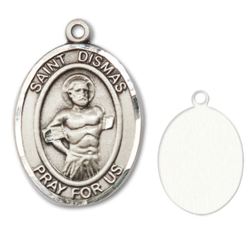 St. Dismas Custom Medal - Sterling Silver