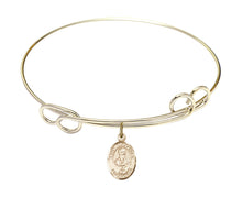 Load image into Gallery viewer, St. Alexander Sauli Custom Bangle - Gold Filled
