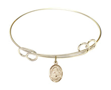 Load image into Gallery viewer, St. Mary Magdalene Custom Bangle - Gold Filled

