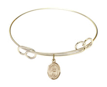 Load image into Gallery viewer, St. Anastasia Custom Bangle - Gold Filled
