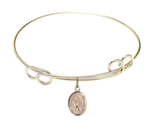 Load image into Gallery viewer, Our Lady of the Assumption Custom Bangle - Gold Filled
