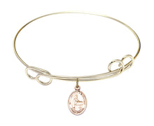 Load image into Gallery viewer, Blessed Emilee Doultremont Custom Bangle - Gold Filled
