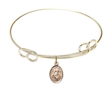 Load image into Gallery viewer, Ss. Peter &amp; Paul Custom Bangle - Gold Filled
