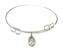 Load image into Gallery viewer, St. Thomas More Custom Bangle - Silver
