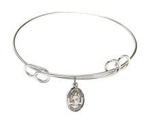 Load image into Gallery viewer, St. Walburga Custom Bangle - Silver
