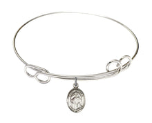 Load image into Gallery viewer, St. Ursula Custom Bangle - Silver
