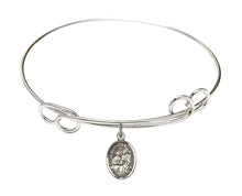 Load image into Gallery viewer, Ss. Cosmas &amp; Damian Custom Bangle - Silver
