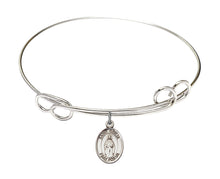 Load image into Gallery viewer, St. Odilia Custom Bangle - Silver
