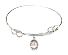 Load image into Gallery viewer, St. John Berchmans Custom Bangle - Silver
