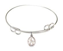 Load image into Gallery viewer, Blessed Emilee Doultremont Custom Bangle - Silver
