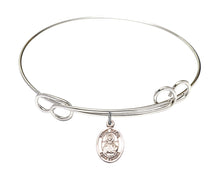 Load image into Gallery viewer, St. Daria Custom Bangle - Silver
