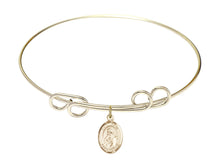 Load image into Gallery viewer, St. Paul the Apostle Custom Bangle - Gold Filled
