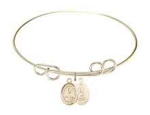 Load image into Gallery viewer, Scapular Custom Bangle - Gold Filled
