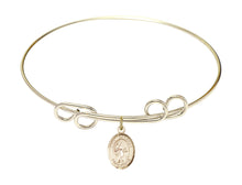 Load image into Gallery viewer, St. Zachary Custom Bangle - Gold Filled
