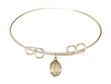 Load image into Gallery viewer, Blessed Karolina Kozkowna Custom Bangle - Gold Filled
