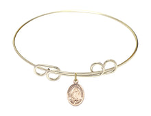 Load image into Gallery viewer, St. Maria Bertilla Boscardin Custom Bangle - Gold Filled

