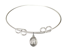 Load image into Gallery viewer, St. Blaise Custom Bangle - Silver
