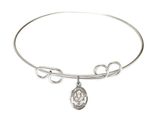 Load image into Gallery viewer, St. Alexander Sauli Custom Bangle - Silver
