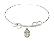 Load image into Gallery viewer, St. Kevin Custom Bangle - Silver
