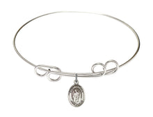 Load image into Gallery viewer, St. Patrick Custom Bangle - Silver

