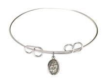 Load image into Gallery viewer, Ss. Cosmas &amp; Damian Custom Bangle - Silver
