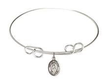 Load image into Gallery viewer, Our Lady of Fatima Custom Bangle - Silver
