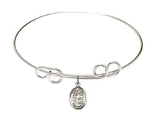 Load image into Gallery viewer, Holy Family Custom Bangle - Silver
