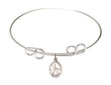 Load image into Gallery viewer, Blessed Emilee Doultremont Custom Bangle - Silver
