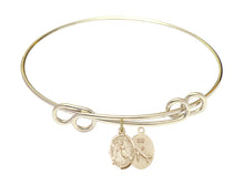 Load image into Gallery viewer, St. Joseph of Cupertino Custom Bangle - Gold Filled
