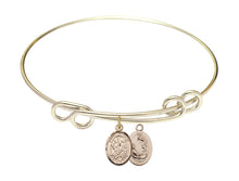 Load image into Gallery viewer, St. Cecilia / Marching Band Custom Bangle - Gold Filled
