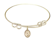 Load image into Gallery viewer, St. John Neumann Custom Bangle - Gold Filled
