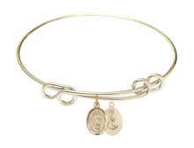 Load image into Gallery viewer, Our Lady of Guadalupe Custom Bangle - Gold Filled

