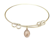 Load image into Gallery viewer, St. Bartholomew the Apostle Custom Bangle - Gold Filled
