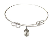 Load image into Gallery viewer, St. Florian Custom Bangle - Silver
