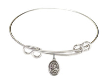 Load image into Gallery viewer, St. Francis Xavier Custom Bangle - Silver
