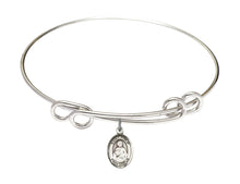 Load image into Gallery viewer, St. Philip the Apostle Custom Bangle - Silver
