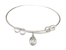 Load image into Gallery viewer, St. Richard Custom Bangle - Silver
